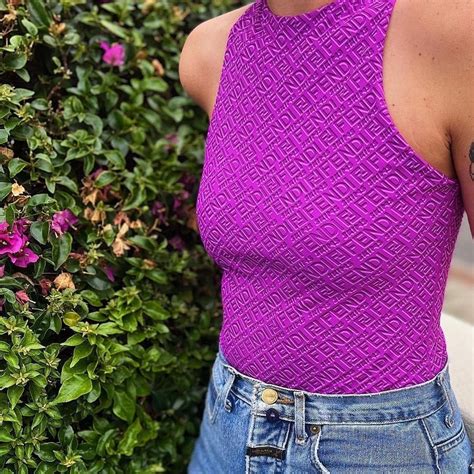 purple fendi skims bodysuit|Fendi SKIMS bodysuit for sale.